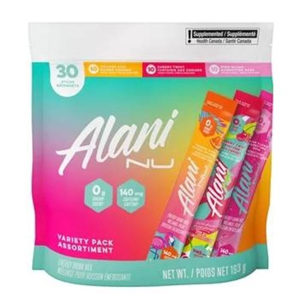 Alani Nu Variety Pack Assortment, 193 g, 30 Sticks