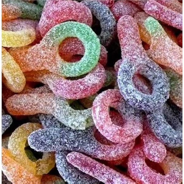 Mighty Marked Sour Soothers Candy (150g Bags, Lot of 12)