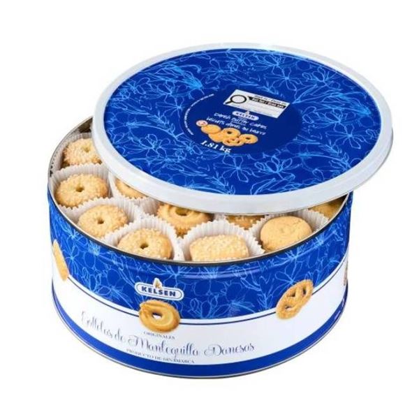 Kelsen Danish Butter Cookies 1.81 kg