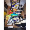 Image 1 : Snack Items Featuring Butter Salt Popcorn and Assorted Products