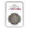 Image 1 : 1878 AMERICAN SILVER TRADE DOLLAR NGC GRADED COIN
