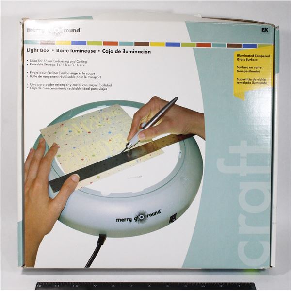 MERRY GLO AROUND LIGHTBOX