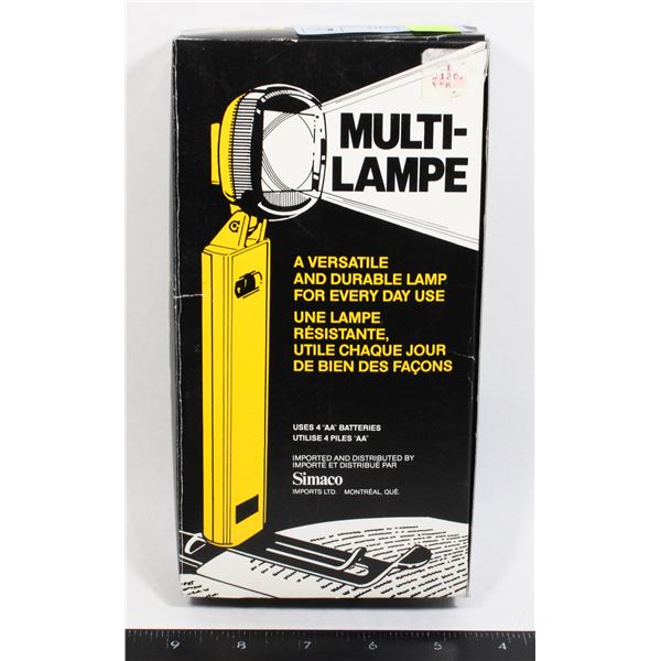 MULTI-LAMPE NEVER USED