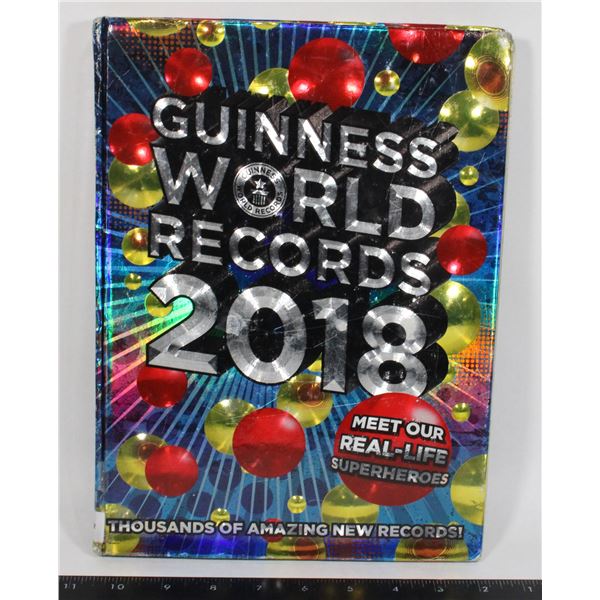 GUINESS WORLD RECORD BOOK 2018