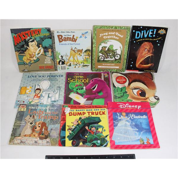 BUNDLE OF 10 KIDS BOOKS FROG AND TOAD