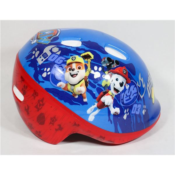 PAW PATROL TODDLER BIKE HELMET LIKE NEW