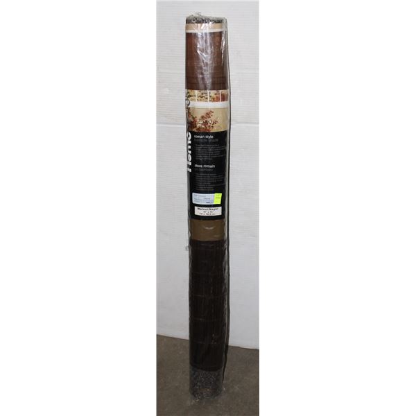 NEW HOME STYLES WALNUT BAMBOO BLIND 36X60