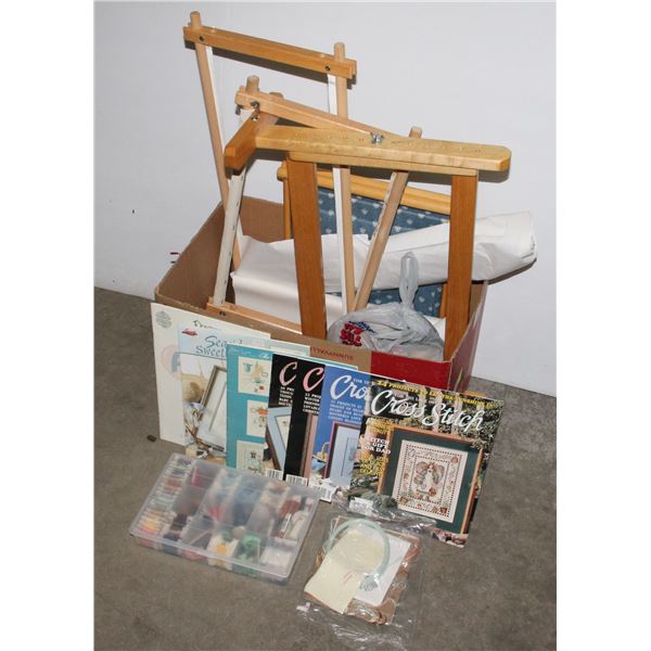CROSS-STICH SUPPLIES AND MAGAZINES