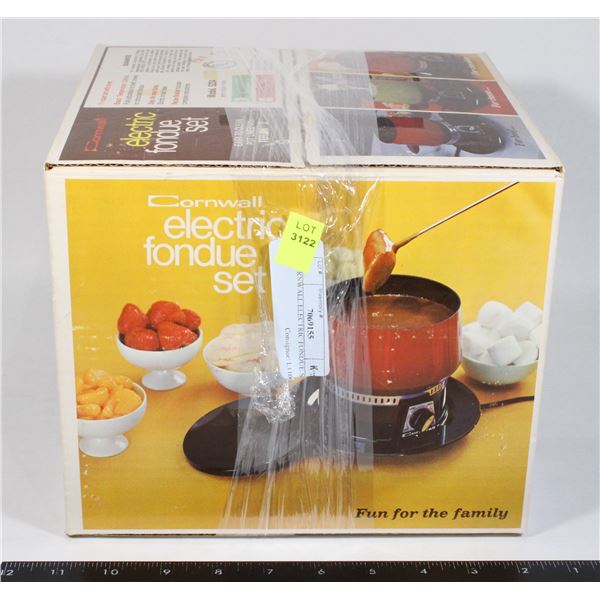 CORNWALL ELECTRIC FONDUE SET