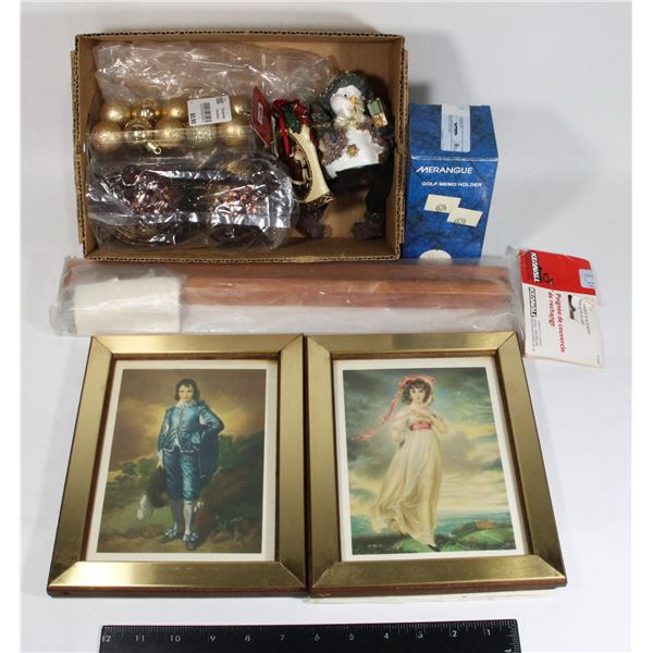 LOT OF ITEMS CHRISTMAS DECORATIONS