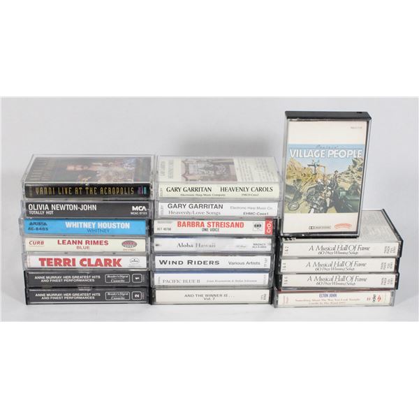 LOT OF CASSETTE TAPES INCLUDING READER DIGEST ANNE