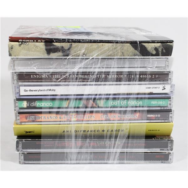 LOT OF ALTERNATIVE MUSIC CD'S GORILLAZ THE FALL,