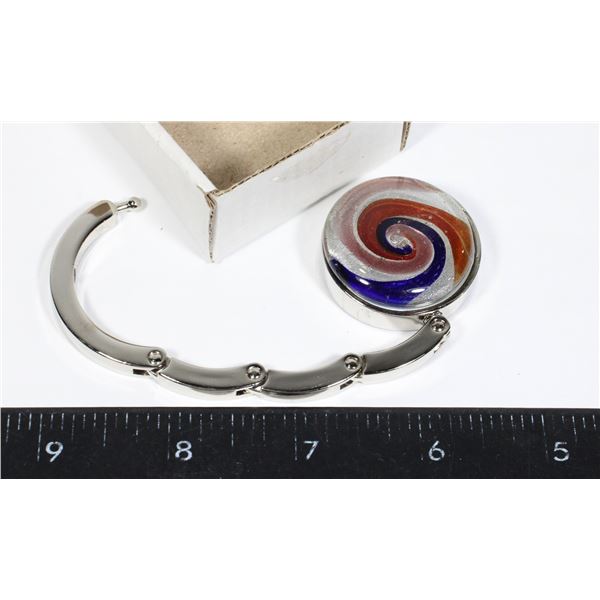 NEW ITEM 12674 FOLDAWAY PURSE HOOK