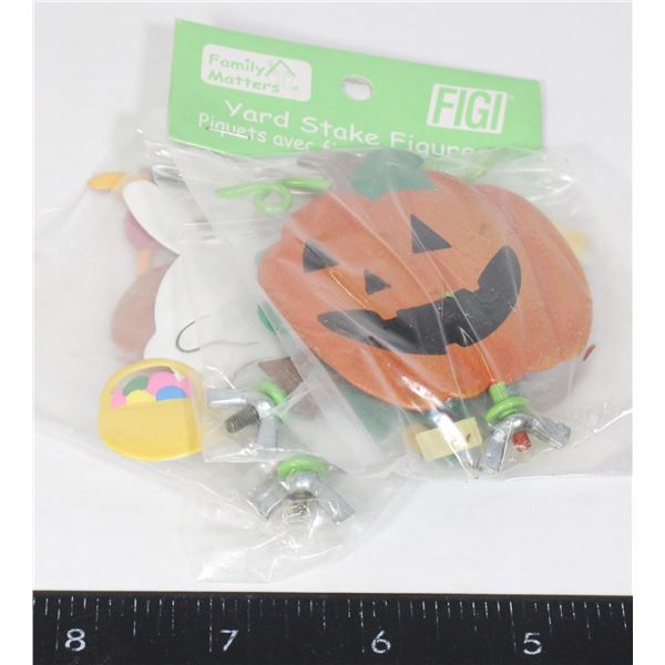 NEW ITEM YARD STAKE FIGURES