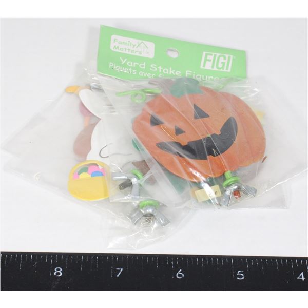 NEW ITEM YARD STAKE FIGURES