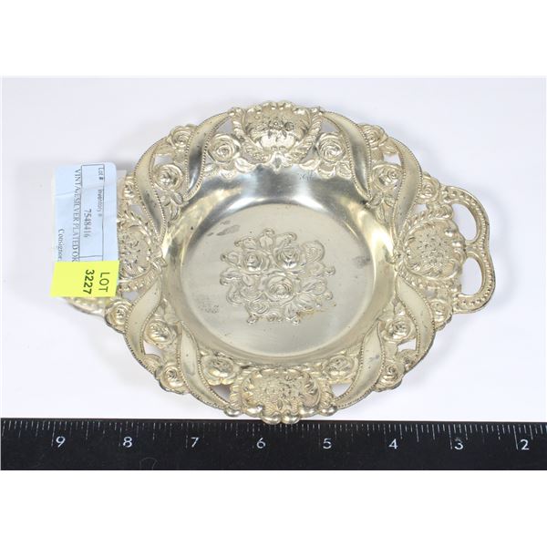 VINTAGE SILVER PLATED ORNATE