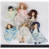 Image 1 : VINTAGE SMALL PORCELAIN DOLLS