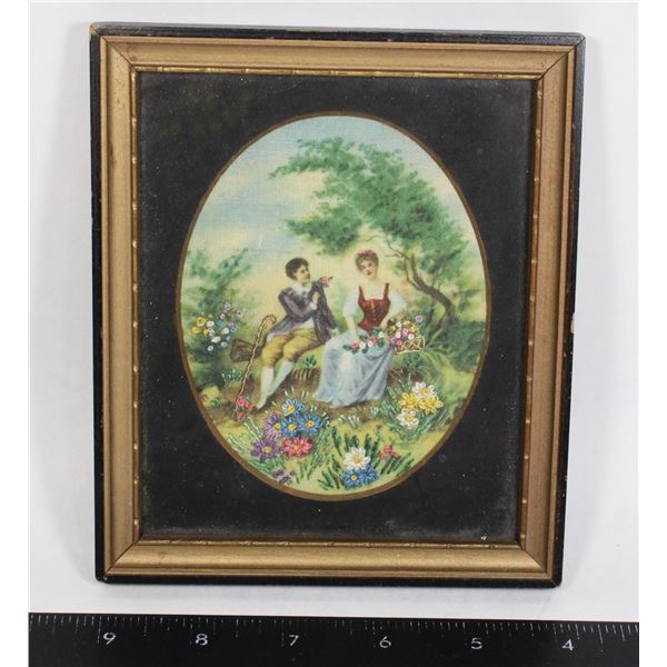 VINTAGE NEEDLE PAINTED, FRACOIS BOUCHER