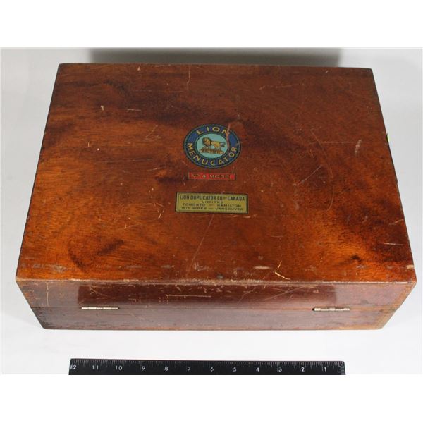 VINTAGE LION MENUCATOR MODEL #4