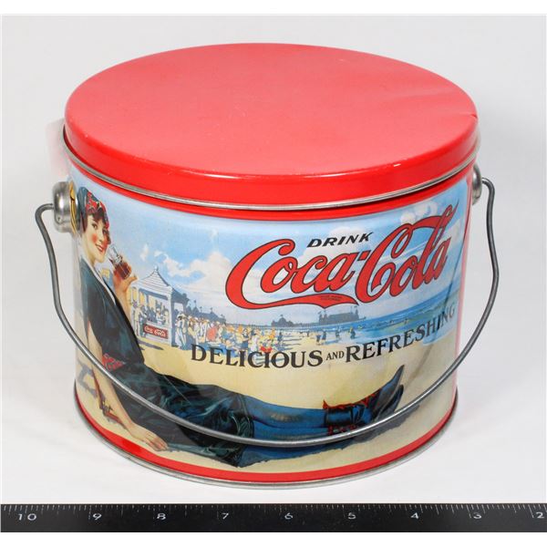 VINTAGE COCA-COLA TIN BUCKET
