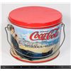 Image 1 : VINTAGE COCA-COLA TIN BUCKET
