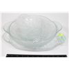 Image 1 : VINTAGE SET GLASS PLATTER AND BOWLS