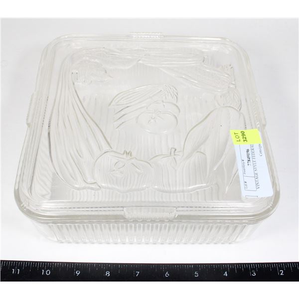 VINTAGE STYLE FEDERAL GLASS