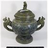 Image 1 : VINTAGE GREEN CERAMIC TUREEN