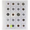 Image 1 : 20 COINS 6 COUNTRIES