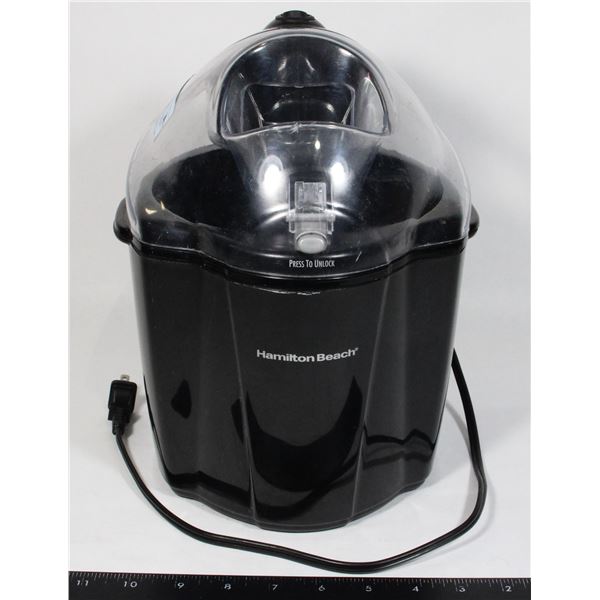 HAMILTON BEACH ICE CREAM MAKER TYPE IC04