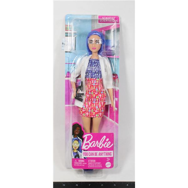 BARBIE YOU CAN BE ANYTHING SCIENTIST
