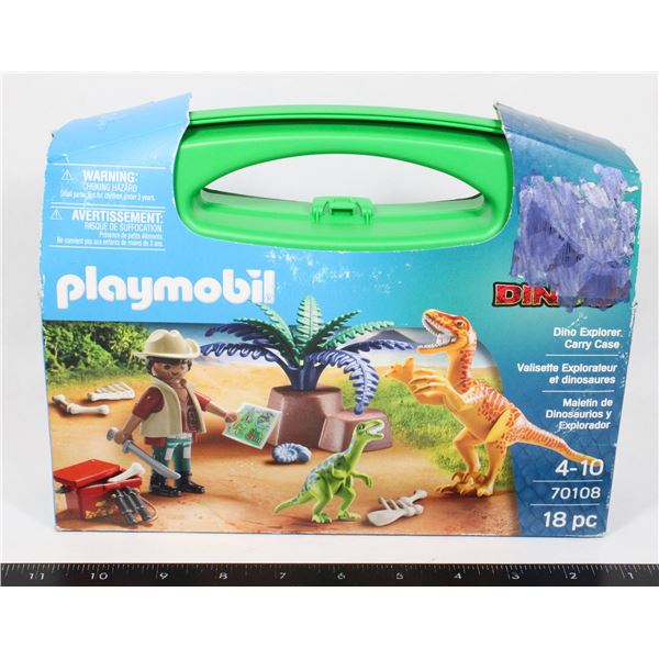 PLAYMOBIL DINOS  DINO EXPLORE CARRY CASE