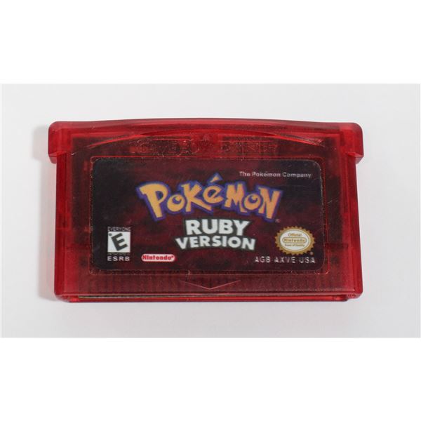 REPRO GBA POKEMON RUBY VERSION NINTENDO
