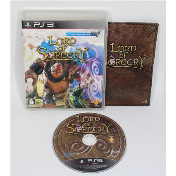 PS3 LORD OF SORCERY