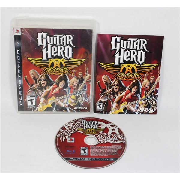 PS3 GUITAR HERO AEROSMITH