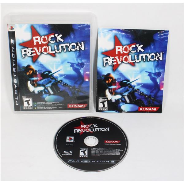 PS3 ROCK REVOLUTION