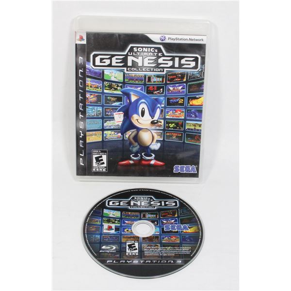 SONIC ULTIMATE GENSIS COLLECTION