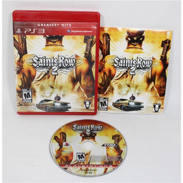 PS3 SAINTS ROW 2