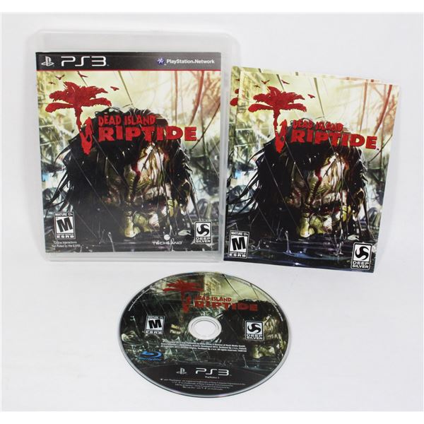 PS3 DEAD ISLAND RIPTIDE