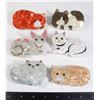 Image 1 : LOT OF 6 NEW CAT THEME CLAW CLIPS