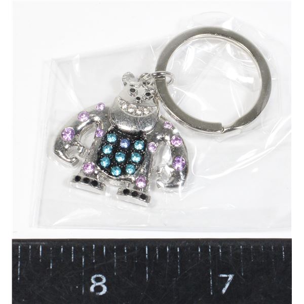 NEW MONSTER INC. THEME SULLEY SILVER TONE