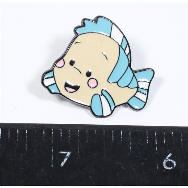 NEW LITTLE MERMAID THEME BABY FLOUNDER LAPEL PIN