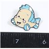 Image 1 : NEW LITTLE MERMAID THEME BABY FLOUNDER LAPEL PIN