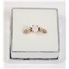 Image 1 : NEW SIZE 7 GOLD TONE MOON DESIGN RHINESTONE RING