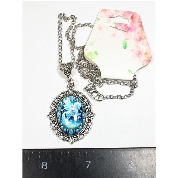 NEW UNICORN FAIRY DESIGN PENDANT AND CHAIN