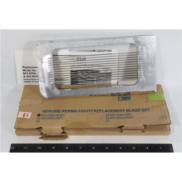NEW PERMA TIGHT REPLACEMENT BLADE SET