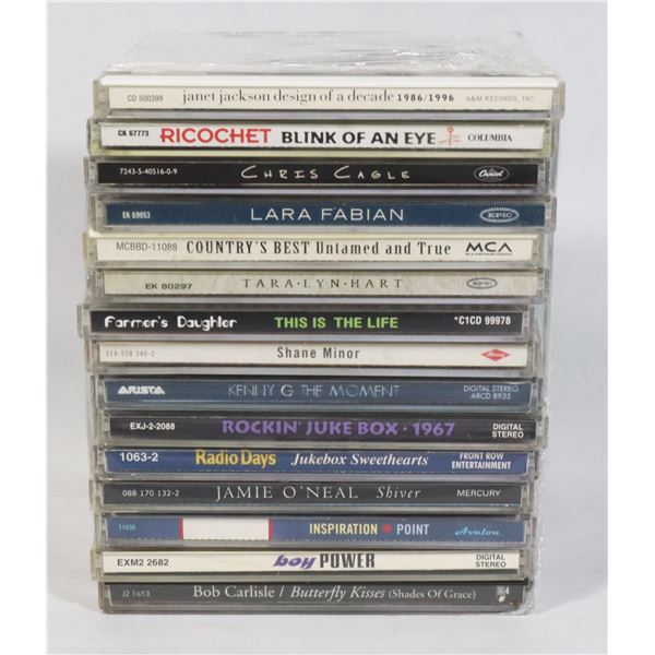 LOT OF 15 CD’s
