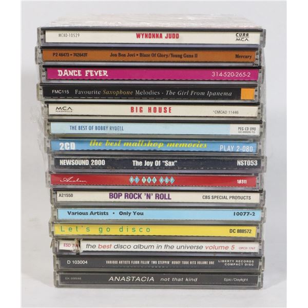 LOT OF 15 CD’s