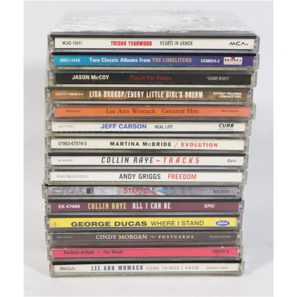LOT OF 15 CD’s
