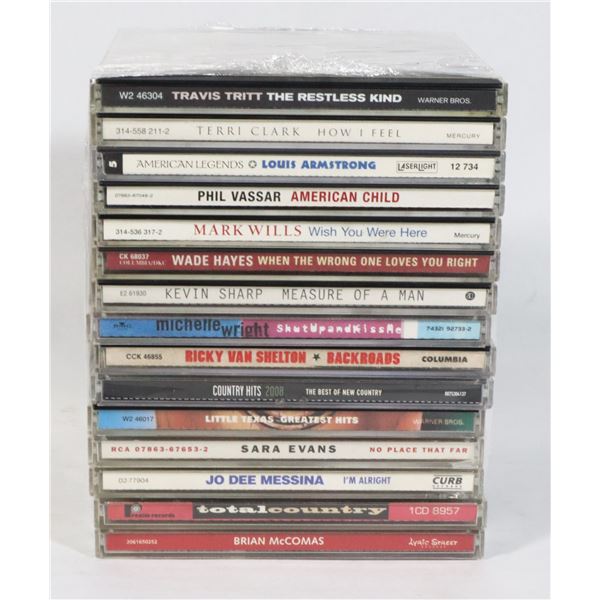 LOT OF 15 CD’s